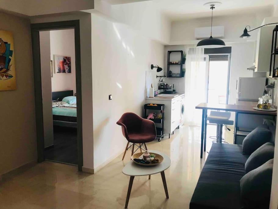 Nea Chora Appartment, 2 Min From The Sea 하니아 외부 사진